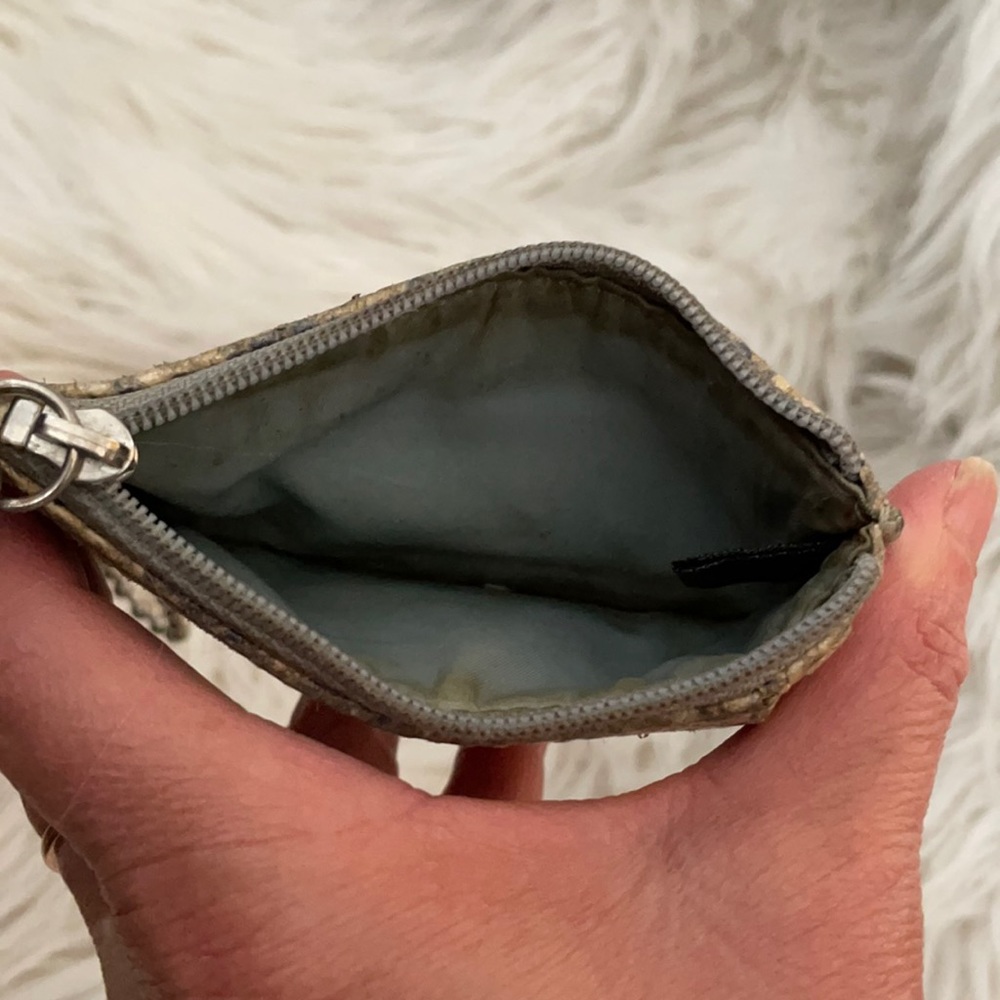 Coach reptile look ID wallet/coin - Picture 3 of 4